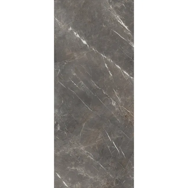 Collemandina Black Marble Effect Italian Large Honed Porcelain Slab 278x120cm