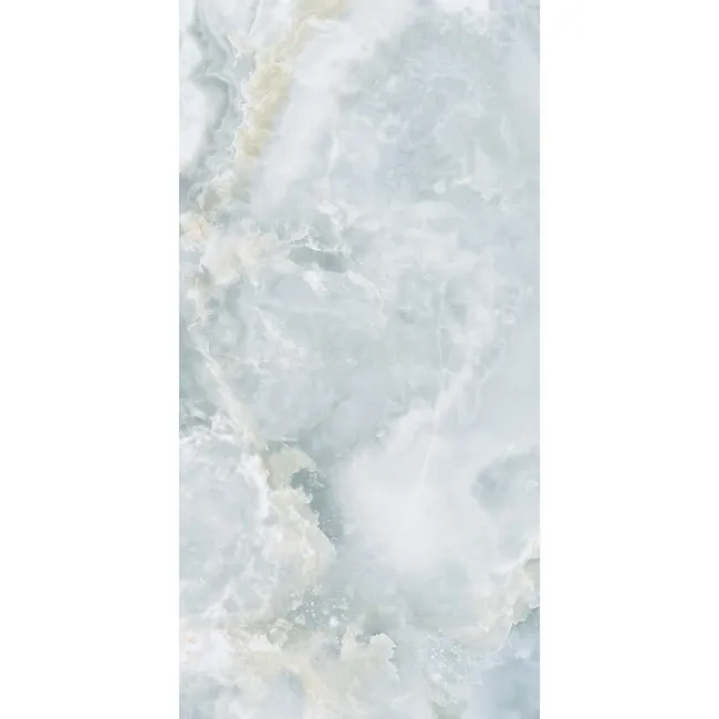 Onice Azzurro Onyx Marble Effect Italian Large Honed Porcelain Tile 120x60cm