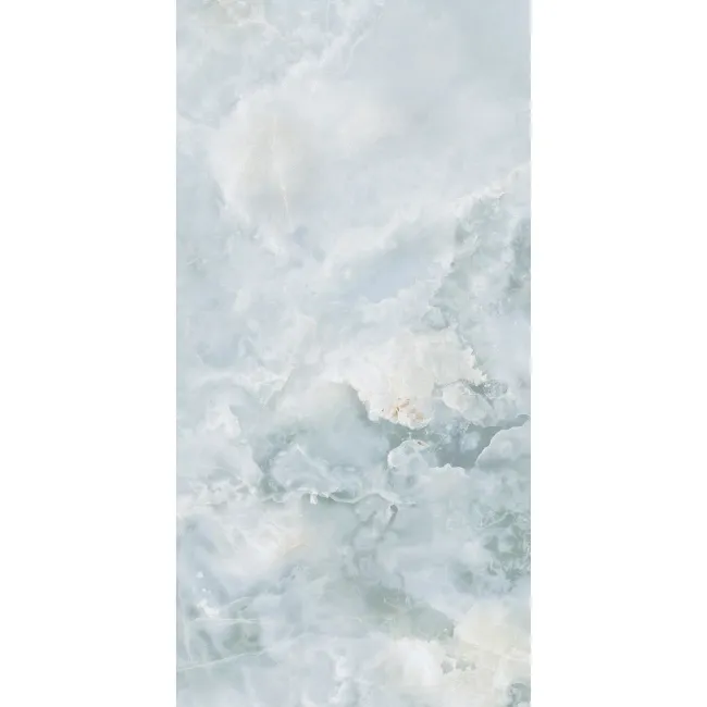 Onice Azzurro Onyx Marble Effect Italian Large Honed Porcelain Tile 120x60cm