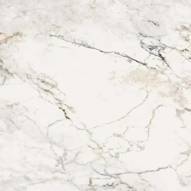 Paonazzetto White Marble Effect Italian Large Matt Porcelain Tile 120x120cm