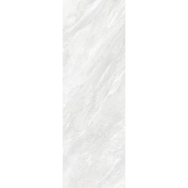 Strond Cloud White Marble Effect Large Matt Porcelain Slab 275x100cm