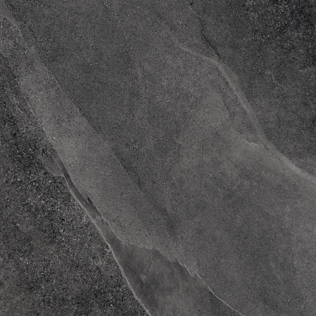 Alpen Graphite Slate Effect Matt Italian Porcelain Tile 60x60cm