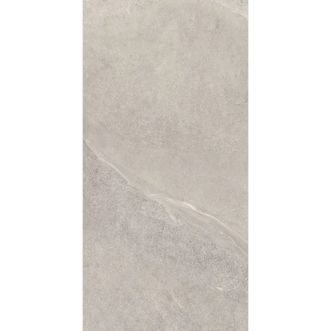Alpen Grey Slate Effect Matt Italian Porcelain Tile 60x30cm