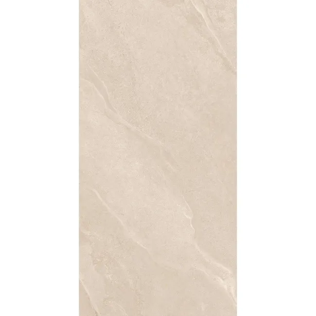 Alpen Beige Slate Effect Matt Italian Porcelain Tile 120x60cm
