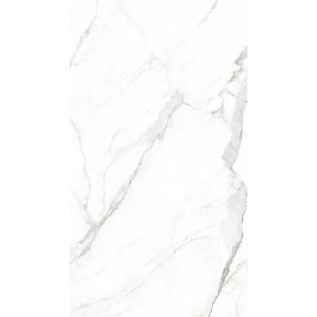 Lumier White Marble Effect Sturctured Matt Porcelain Slabs 180x100cm