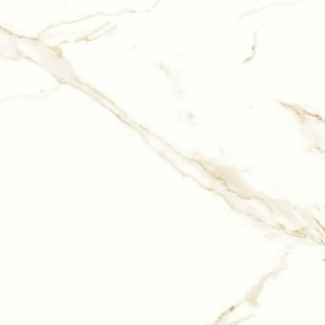 Carrara Gold Marble Effect Matt Ceramic Tile 45x45cm