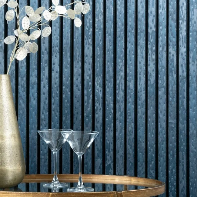 Trepanel® Peacock Blue Acoustic Wall Panels