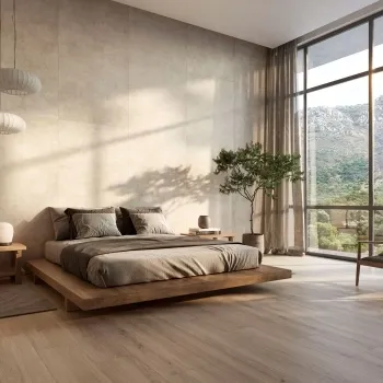 Taos Natural Large Wood Effect Anti-Slip Matt Porcelain Tile 151x24cm