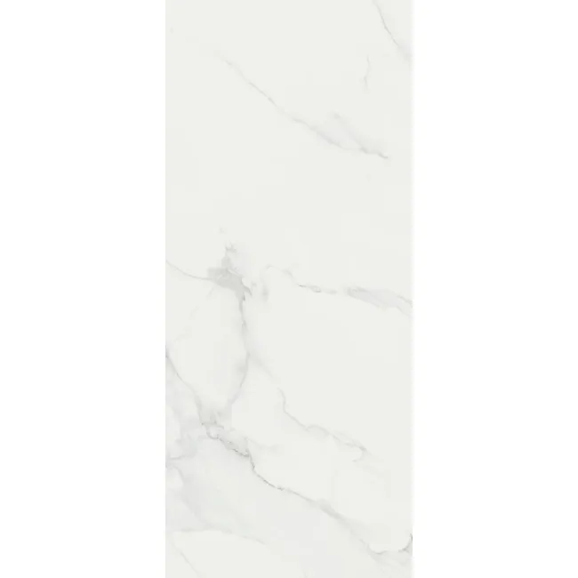Lumiere White Marble Effect Large Matt Porcelain Slab 280x120cm