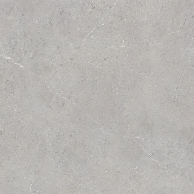 Unika Grey Stone Effect Large Matt Porcelain Tile 100x100cm