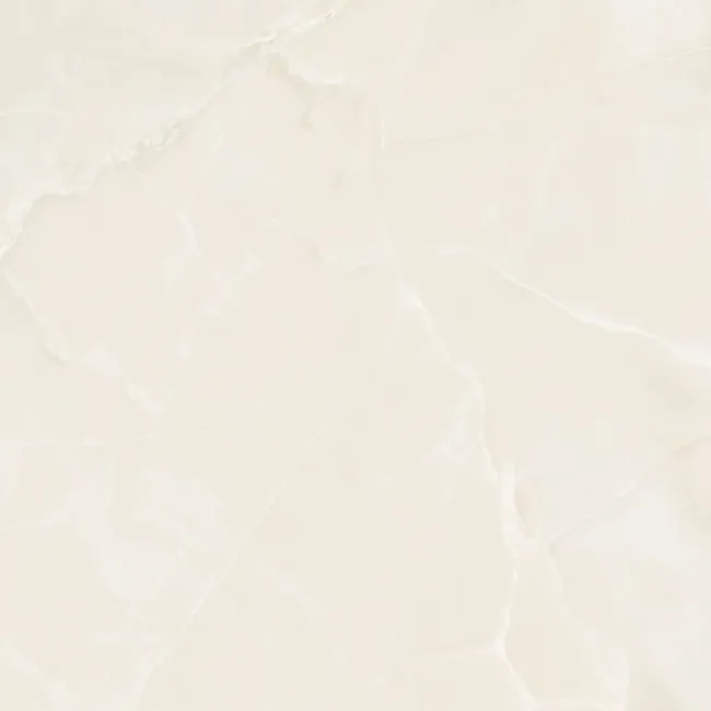 Scarlet Ivory Marble Effect Large Polished Porcelain Tile 98x98cm