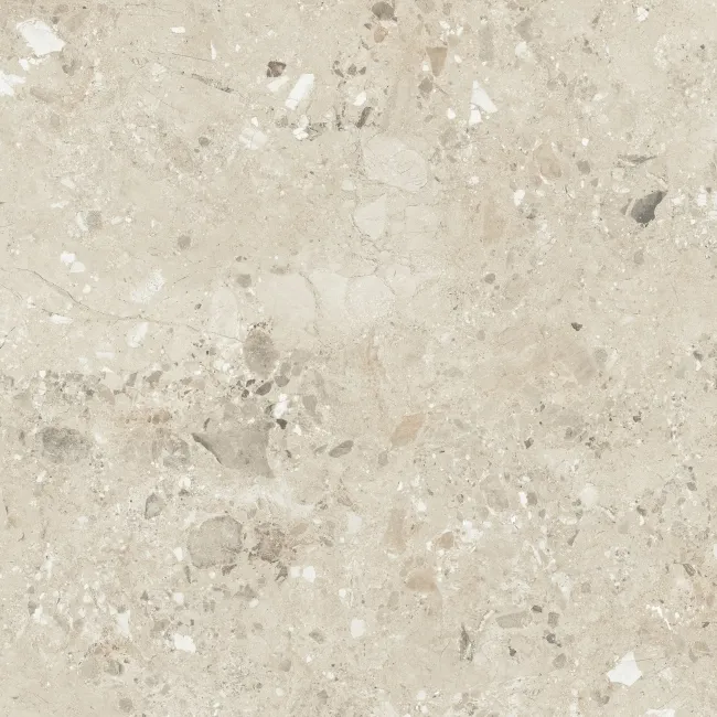 Ura Natural Terrazzo Effect Large Matt Porcelain Tile 120x120cm