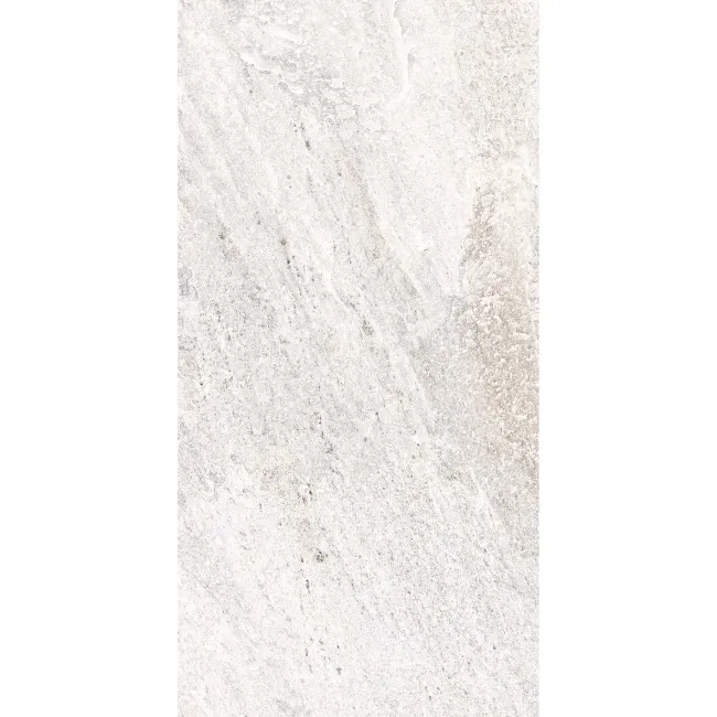 Quartz Stone Effect White Anti Slip PorcelaIn Tile 75x37cm