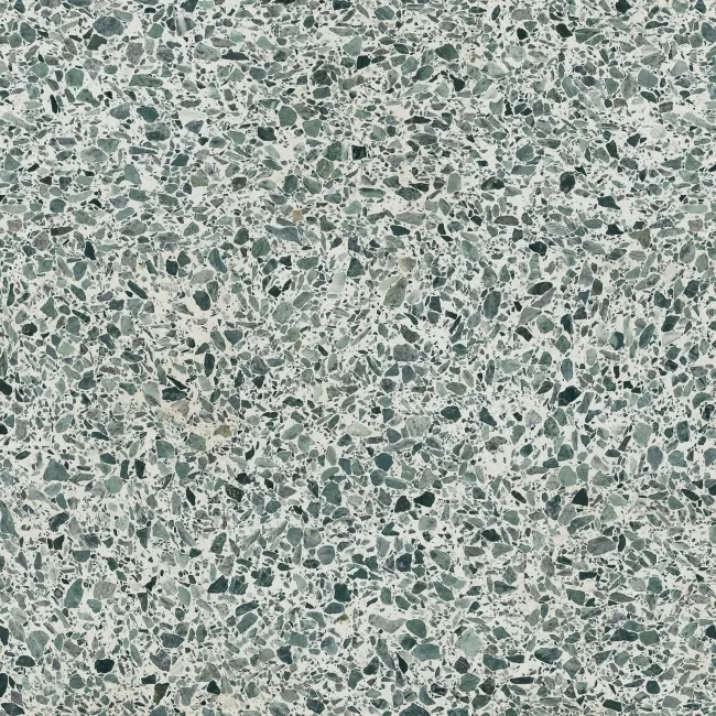 Nadine Green Terrazzo Matt Porcelain Tile 60x60cm