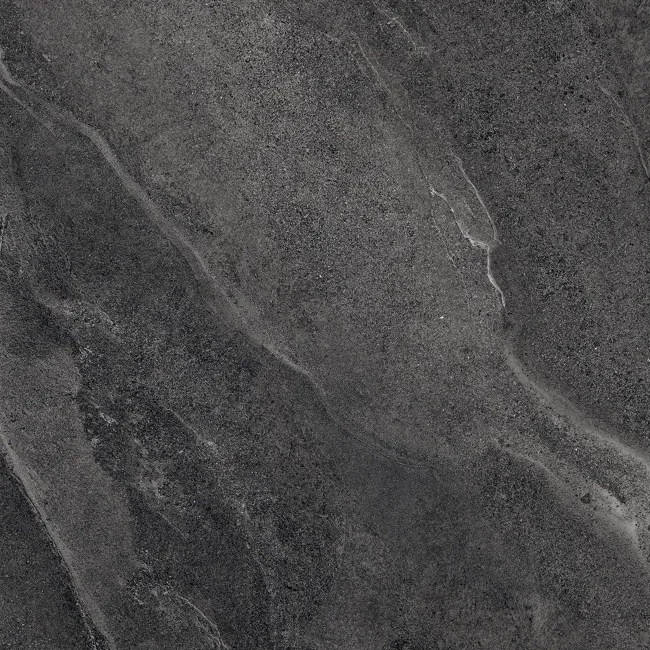 Alpen Graphite Slate Effect Matt Italian Porcelain Tile 60x60cm