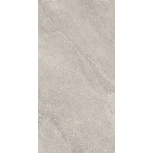 Alpen Grey Slate Effect Matt Italian Porcelain Tile 120x60cm