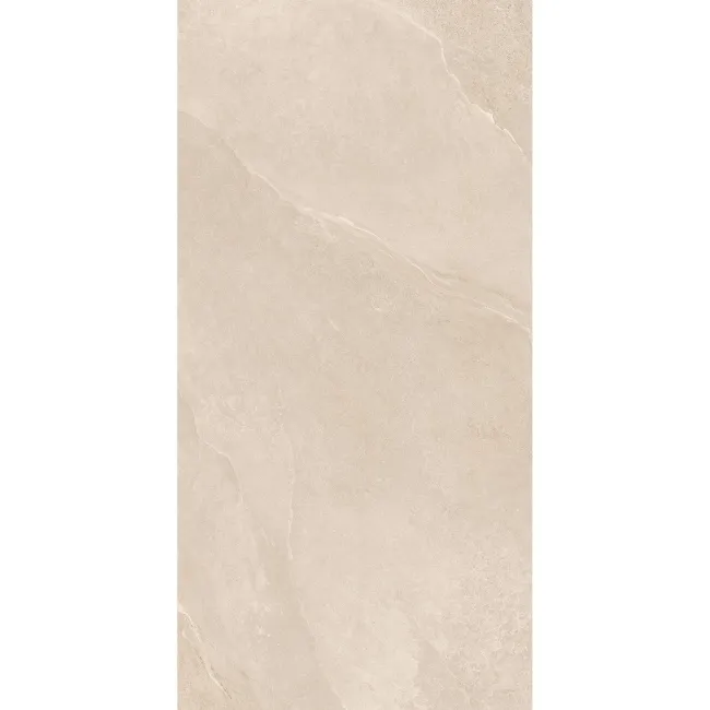 Alpen Beige Slate Effect Matt Italian Porcelain Tile 120x60cm