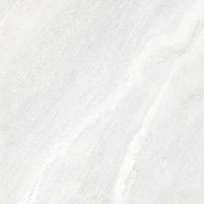 Strond Cloud White Marble Effect Structured Matt Porcelain Tiles 100x100cm