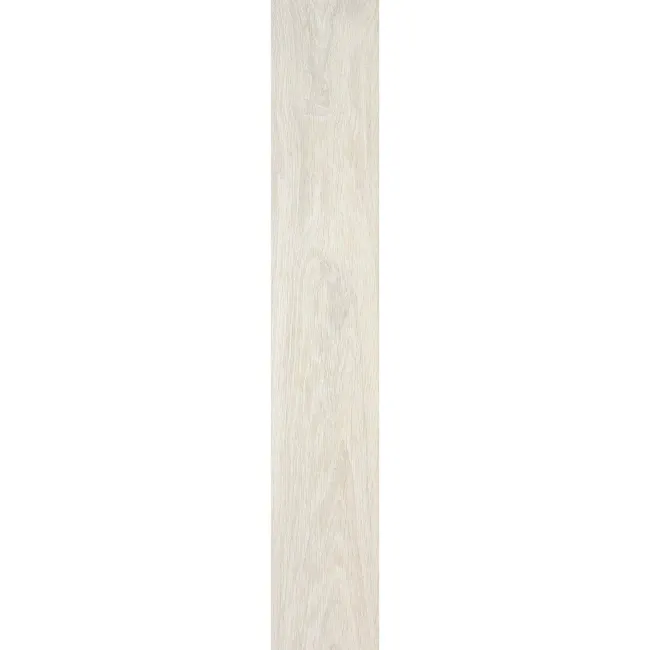 Civic White Wood Effect Anti Slip Porcelain Tile 90x15cm