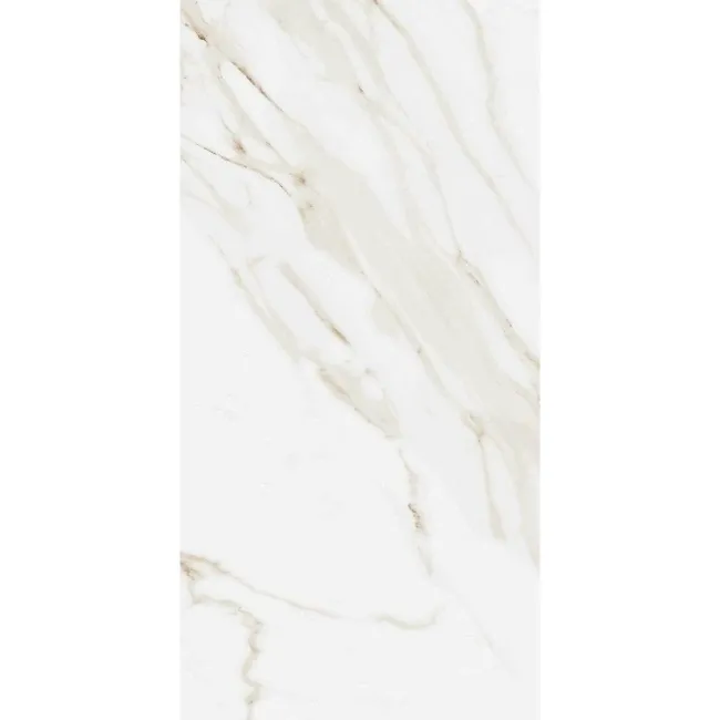 Carrara Gold Matt Marble Effect Porcelain Tile 60x30cm