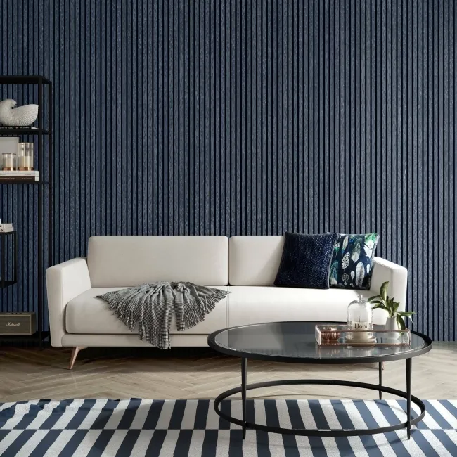 Trepanel® Peacock Blue Acoustic Wall Panels