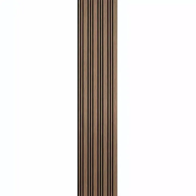 Trepanel Design® Smoked Oak Multi-Width Acoustic Wood Wall Panels