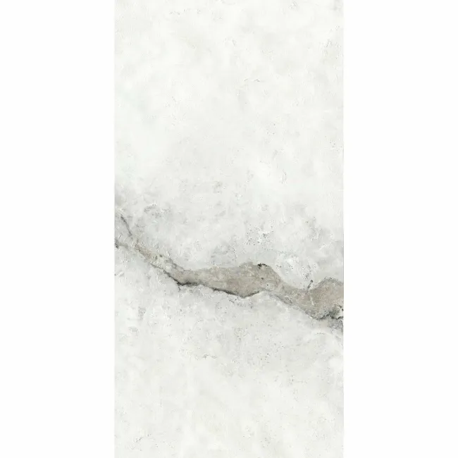 Vintage White Stone Effect Large Matt Porcelain Tile 120x60cm