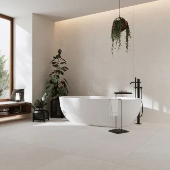 Cluny Sand Stone Effect Large Matt Porcelain Slab 275x100cm