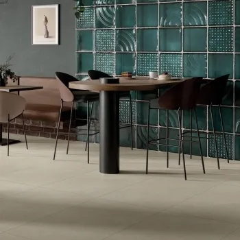 Blok White Limestone Effect Italian Large Matt Porcelain Tiles 120x60cm