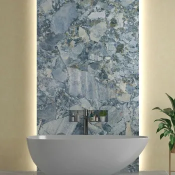 TrueTouch Apollo Blue Granite Effect Composite Wall Panels