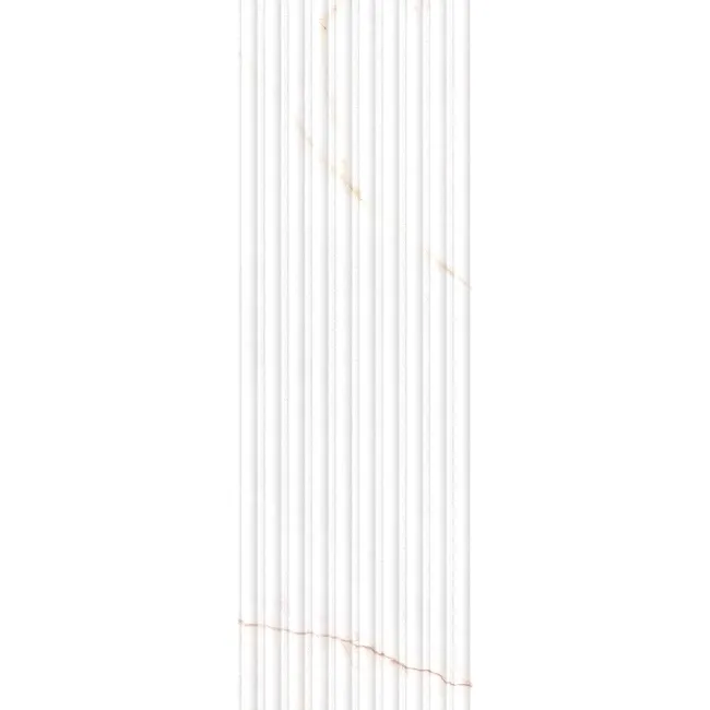 Dahia Decor Gold Marble Effect Matt Ceramic Wall Tile 100x33.3cm