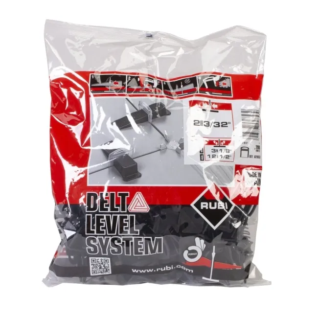 Rubi 2mm Delta Levelling Clips Pack of 200