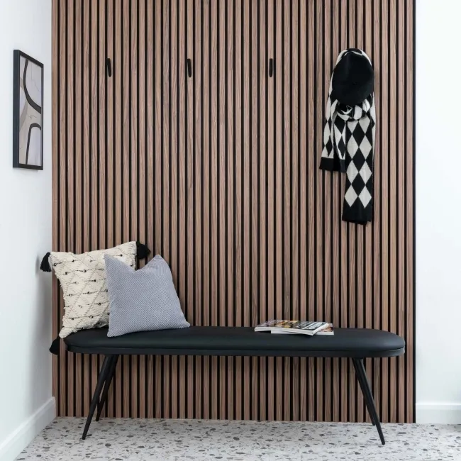 Trepanel® Autumn Brown Oak Acoustic Wood Wall Panels