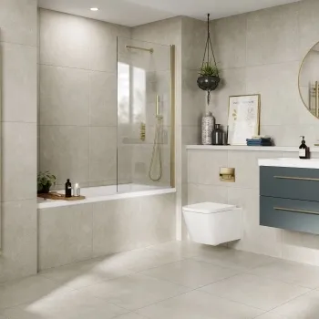 Blok Grey Limestone Effect Matt Italian Porcelain Tile 60x60cm