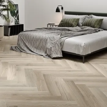 Civic Grey Wood Effect Anti Slip Porcelain Tile 90x15cm