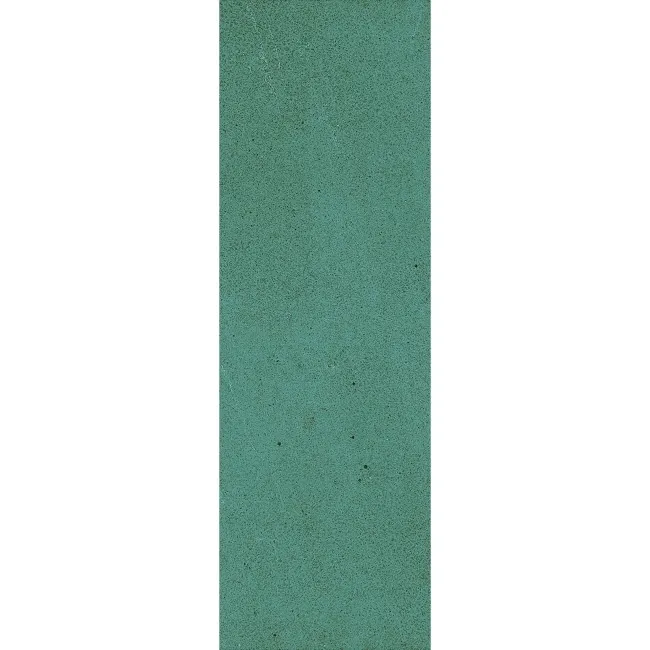 Riad Green Brick Effect Gloss Ceramic Wall Tile 20x6.5cm