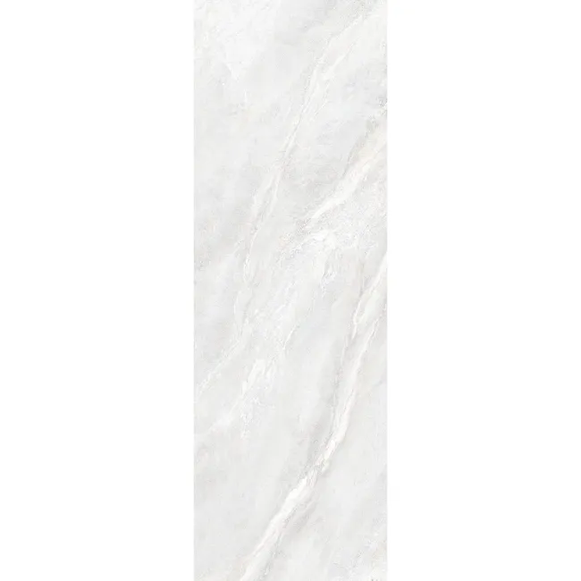 Strond Cloud White Marble Effect Large Matt Porcelain Slab 275x100cm