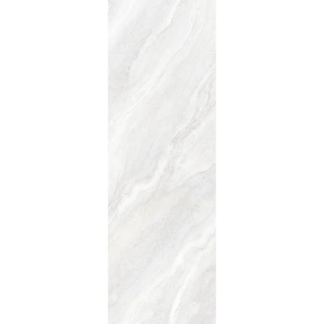 Strond Cloud White Marble Effect Large Matt Porcelain Slab 275x100cm