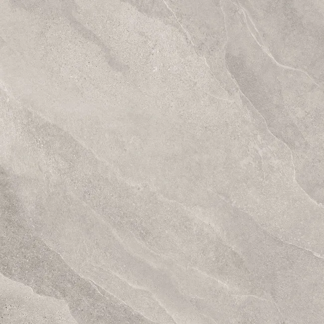 Alpen Grey Slate Effect Matt Italian Porcelain Tile 60x60cm