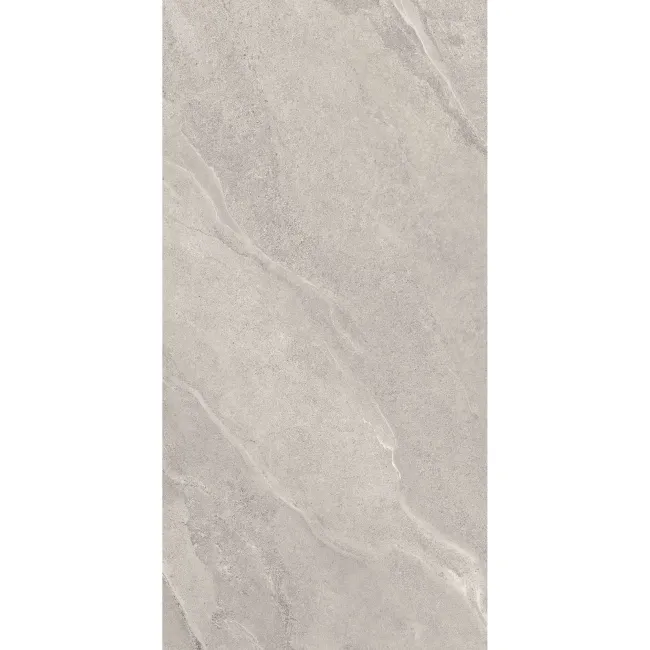 Alpen Grey Slate Effect Matt Italian Porcelain Tile 120x60cm