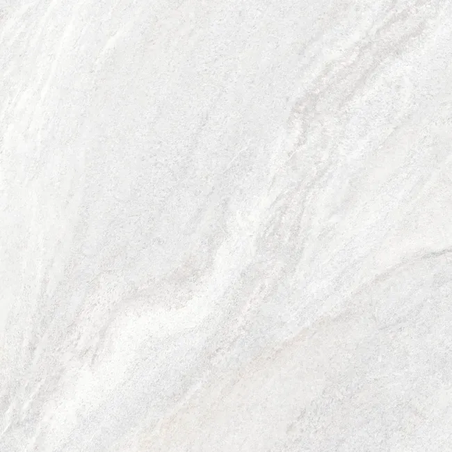Strond Cloud White Marble Effect Structured Matt Porcelain Tiles 100x100cm