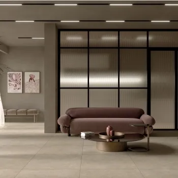 Blok Beige Limestone Effect Matt Italian Porcelain Tile 60x60cm