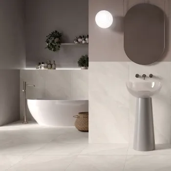 Alpen Bone Slate Effect Matt Italian Porcelain Tile 120x60cm