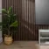 Trepanel Design® Walnut Brown Curve Acoustic Wood Wall Panels