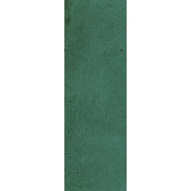 Riad Green Brick Effect Gloss Ceramic Wall Tile 20x6.5cm