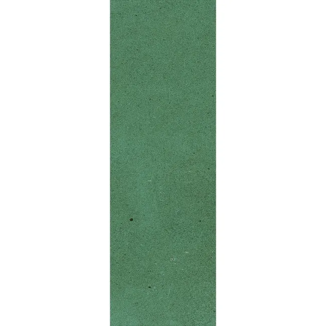 Riad Green Brick Effect Gloss Ceramic Wall Tile 20x6.5cm