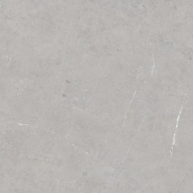 Unika Grey Stone Effect Large Matt Porcelain Tile 100x100cm