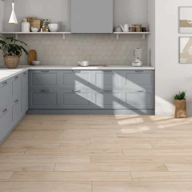 Bolzano Haya Wood Effect Matt Porcelain Tile 120x20cm