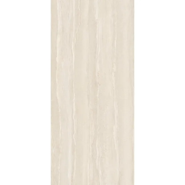Navona Beige Travertine Effect Large Matt Porcelain Slab 280x120cm