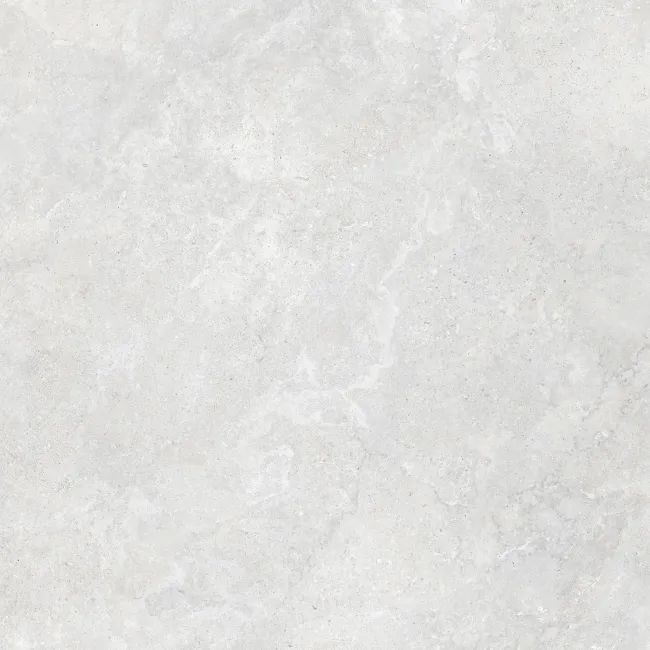 Linen White Travertine Effect Large Anti Slip Porcelain Tile 120x120cm